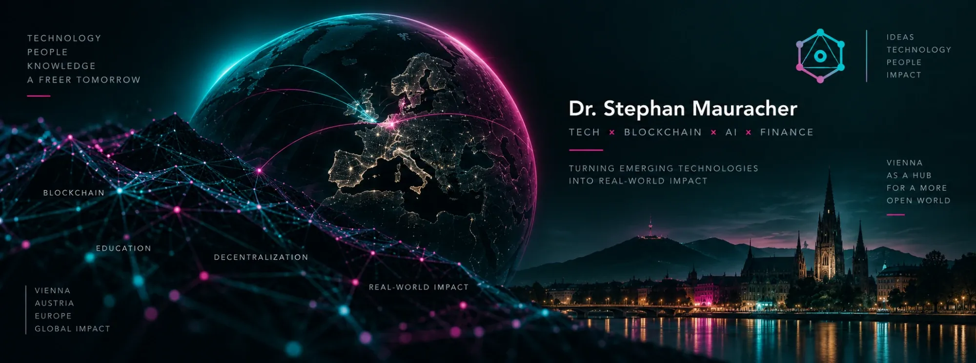 Dr. Stephan Mauracher — Tech, Blockchain, AI, Finance. Turning emerging technologies into real-world impact.